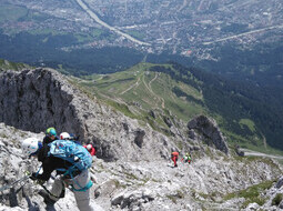 8. Immer wieder Tiefblicke nach Innsbruck!