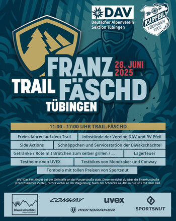 Legal und regional Biken - 1 Jahr FranzTrail in T&uuml;bingen