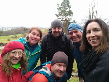 Tourenbericht Hechingen - Dem Regen trotzen mit stetem Blick auf Hohenzollern 