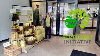 Streuobstinitiative  - Apfelsaftverkauf