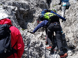 5. Im Innsbrucker Klettersteig