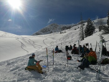 Tourenbericht  - Skitouren im Namloser Tal &ndash; mal Tschachaun! 23.-25.02.2024