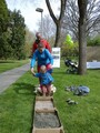 Barfusspfad im Alten Botanischen Garten