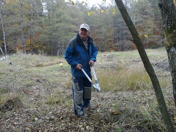 Natur und Umwelt - 10. Landschaftspflegetag am Standort&uuml;bungsplatz der US-Army B&ouml;blingen - November 2015