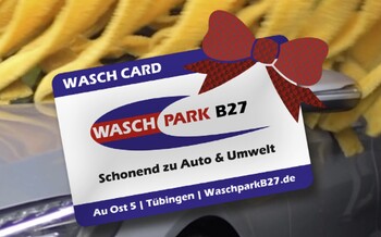 Unser Sponsor Waschpark B27  - Engagiert f&uuml;r Mitglieder und Umwelt