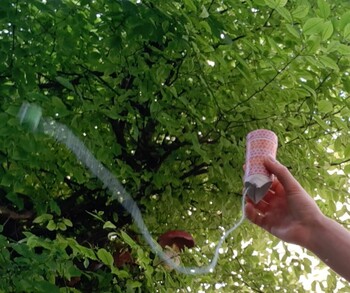 Ideen f&uuml;r Unterwegs - Kinderspielzeug aus Klopapierrolle