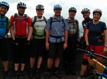Tourenbericht Moutainbike - Technik und Tour Bikecamp Pfalz 
