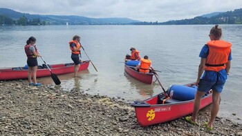 Bericht Jugend Hechingen  - Alpenvereinsjugend auf spannender (Kanu-) Wanderung