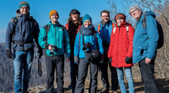 Gruppe Wandern - Gemeinsam Fotografieren