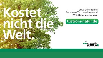 Sektionspartner - Stadtwerke T&uuml;bingen- verl&auml;ngerte Partnerschaft