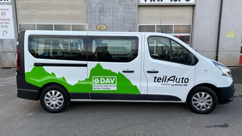 Kooperation - Mit dem Teilauto in die Berge!