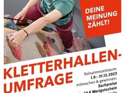 Kopie von Kletterhallenumfrage Plakat DIN A3