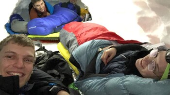 Tourenbericht Jugend - Schneeh&ouml;hlenbiwak 2023