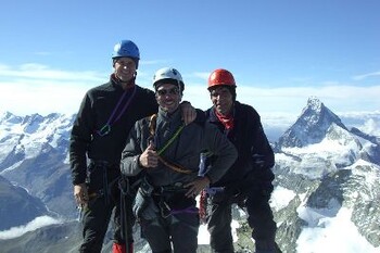 Tourenbericht Bergsteigen - Besteigung des Zinalrothorn