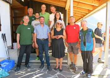 Ein St&uuml;ckchen Gl&uuml;ck in den Bergen bereit f&uuml;r die Zukunft - Modernisierung der T&uuml;binger H&uuml;tte erfolgreich abgeschlossen.