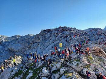 Tourenbericht Wandern - Tausende bei der Almer Wallfahrt im Steinernen Meer (23.-26.08.2024)