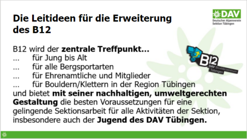 B12 Erweiterung Leitidee