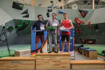 Wettkampf Bouldern - Deutsche Hochschulmeisterschaften im B12