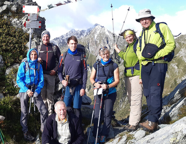 ber dem Rifugio Alpe Laghetto am Passo di Campo  (2)