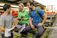 Mit Bus und Bahn in die Berge - Tourenvorschlag: Schi- und Schneeschuhtouren um die Schwarzwasserh&uuml;tte im Kleinwalsertal