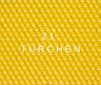 Adventskalender - T&uuml;rchen 21: Bienenwachst&uuml;cher als Bastelvorschlag und Geschenkidee