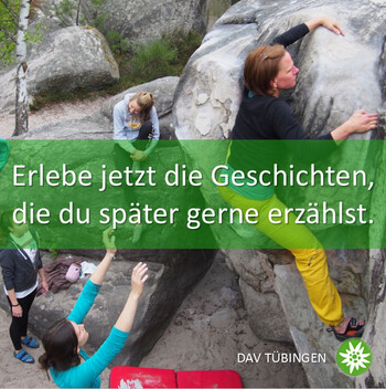 &quot;Erlebe jetzt die Geschichten, die du sp&auml;ter gerne erz&auml;hlst&quot; - Die Jugend der Sektion